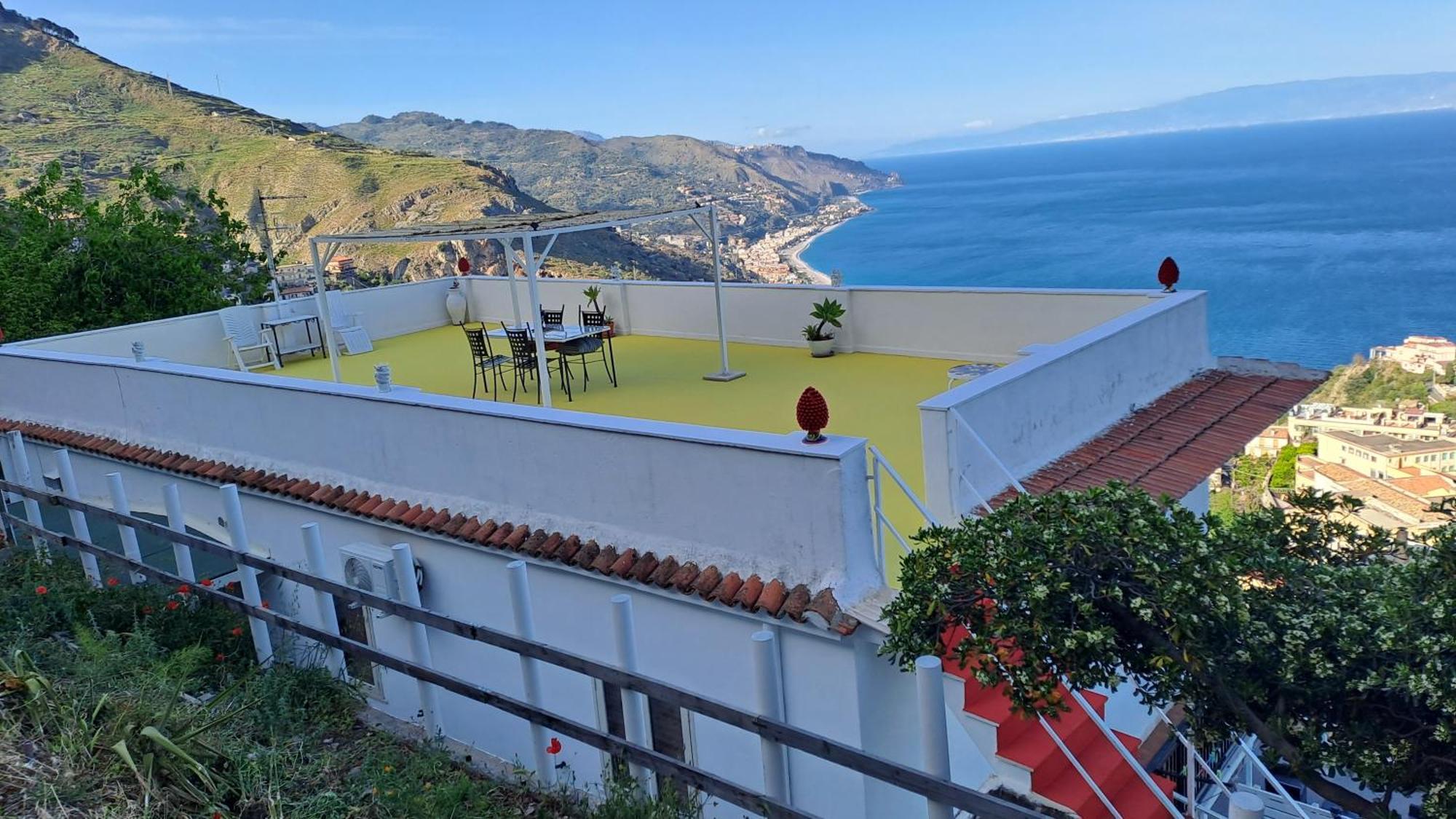 Villa Johnny And Mary'S House Breathtaking View Taormina Ngoại thất bức ảnh